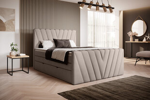 Sänky NORE Candice Poco 07, 160x200 cm, beige väri hinta ja tiedot | Sängyt | hobbyhall.fi