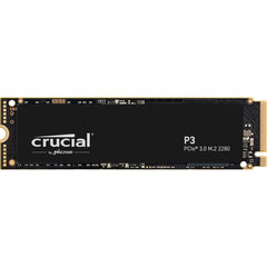 Micron CT500P3SSD8 500 Gt:n kiintolevyasema hinta ja tiedot | Crucial Tietokoneen komponentit | hobbyhall.fi