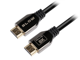 Kaapeli HDMI - HDMI 8K 2.1V 1.5m hinta ja tiedot | Kaapelit ja adapterit | hobbyhall.fi