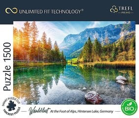 Puzzle 1500 UFT osaa Alppien juurella, Hintersee-järvi, Saksa hinta ja tiedot | Palapelit | hobbyhall.fi