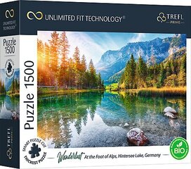 Puzzle 1500 UFT osaa Alppien juurella, Hintersee-järvi, Saksa hinta ja tiedot | Palapelit | hobbyhall.fi