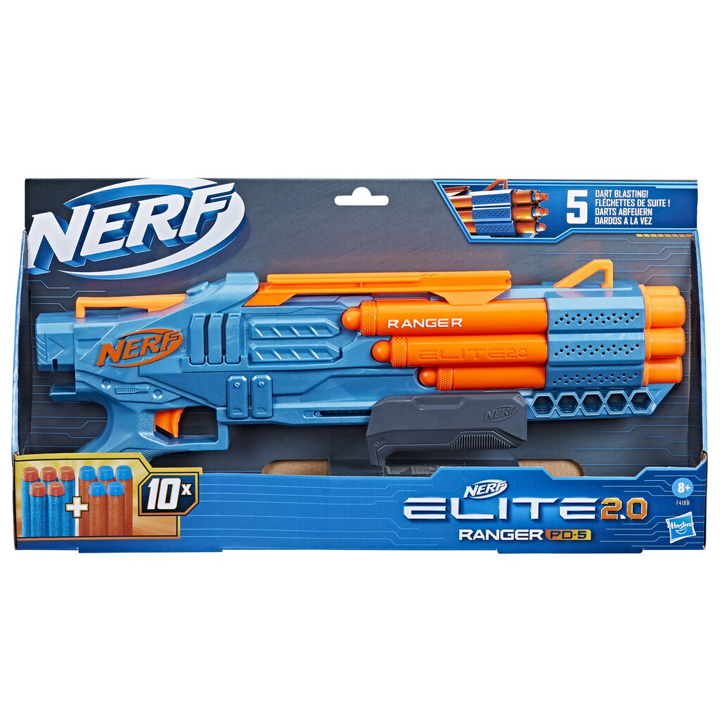 Hasbro Nerf: Elite 2.0 - Ranger PD-5 (F4186) hinta ja tiedot | Poikien lelut | hobbyhall.fi