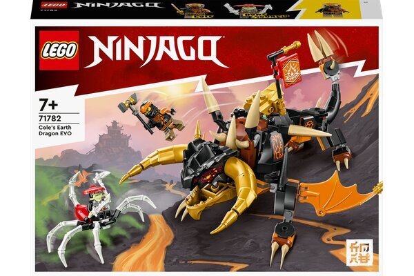 71782 LEGO® NINJAGO Colen maalohikäärme EVO hinta ja tiedot | LEGOT ja rakennuslelut | hobbyhall.fi