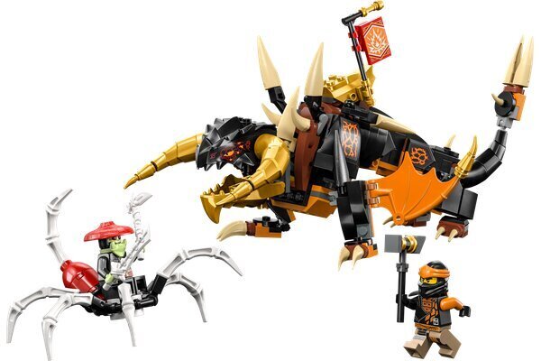 71782 LEGO® NINJAGO Colen maalohikäärme EVO hinta ja tiedot | LEGOT ja rakennuslelut | hobbyhall.fi