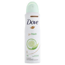 Spray deodorantti- antiperspirantti Dove Go Fresh Cucumber & Green Tea naisille 250 ml hinta ja tiedot | Deodorantit | hobbyhall.fi