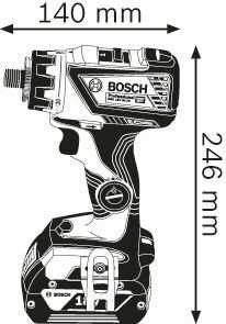 Akkuporakone-ruuvimeisseli Bosch 18V, 06019G7101 hinta ja tiedot | Akkuporakoneet ja ruuvinvääntimet | hobbyhall.fi