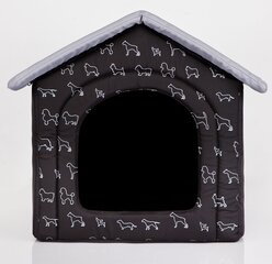 Hobbydog R4 koirankoppi-peti 60x55x60 cm, musta hinta ja tiedot | Pedit ja pesät | hobbyhall.fi