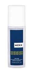 Mexx Whenever Wherever spraydeodorantti 75 ml hinta ja tiedot | Mexx Hajuvedet ja kosmetiikka | hobbyhall.fi