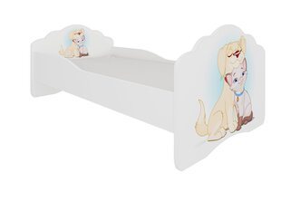 Lasten sänky ADRK Furniture Casimo Cat, 140x70cm hinta ja tiedot | Lastensängyt | hobbyhall.fi