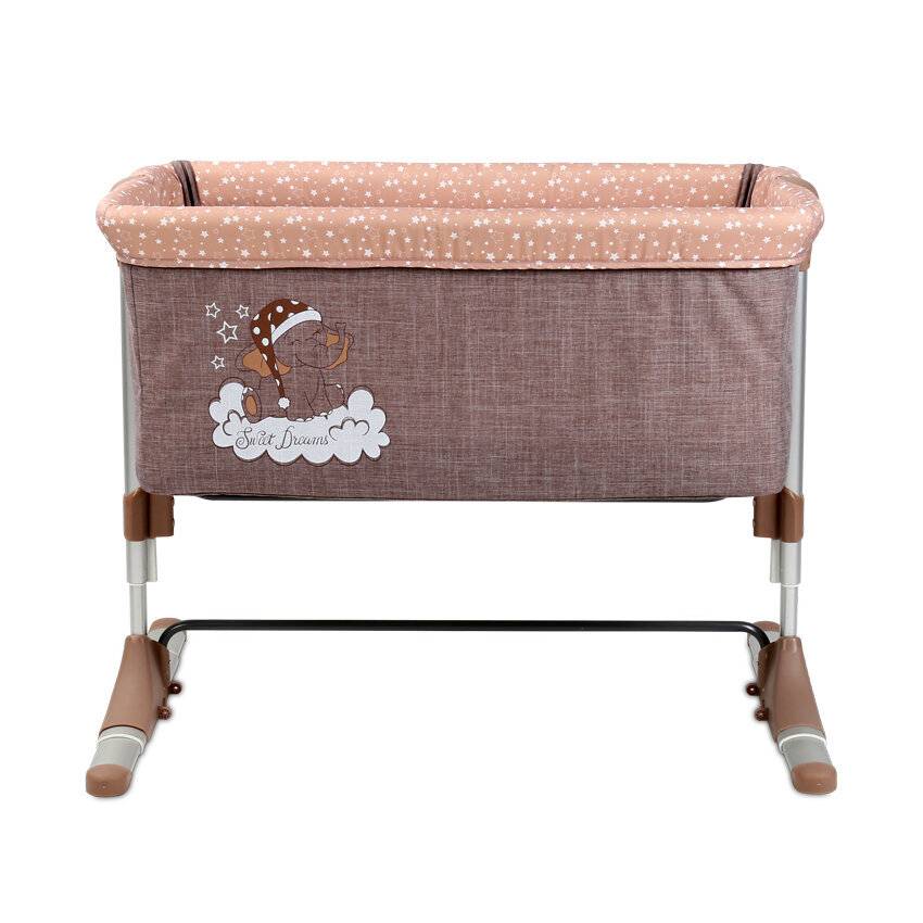 Matkasänky Lorelli Sleep n Care, beige elefantti hinta ja tiedot | Matkasängyt | hobbyhall.fi