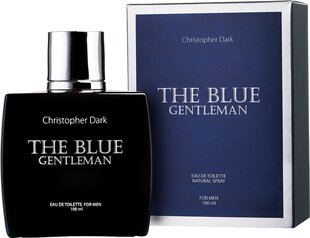 Eau de Toilette Christopher Tummansininen Gentelmen EDT miehille, 100 ml hinta ja tiedot | Miesten hajuvedet | hobbyhall.fi