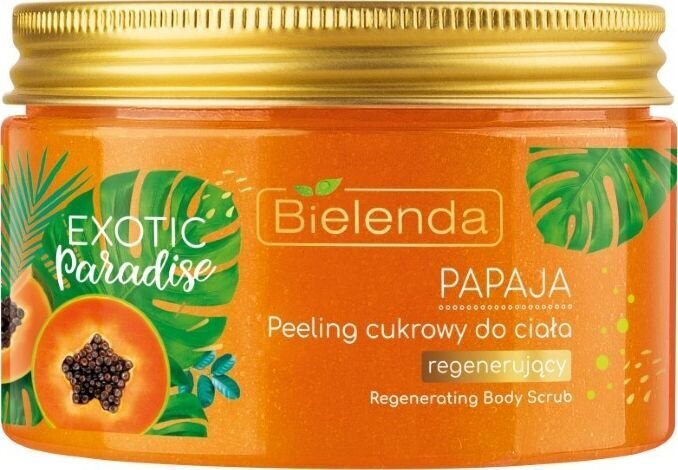 Vartalokuorinta Bielenda Exotic Paradise Papaya 350 g hinta ja tiedot | Vartalokuorinnat | hobbyhall.fi