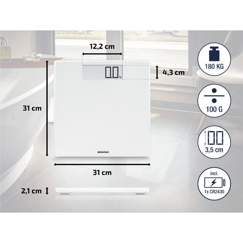 Digitaalinen Vaaka Shape Sense Control 100 hinta ja tiedot | Vaa'at | hobbyhall.fi