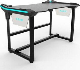Pelipöytä E-Blue EGT536, musta/sininen hinta ja tiedot | Tietokonepöydät ja työpöydät | hobbyhall.fi