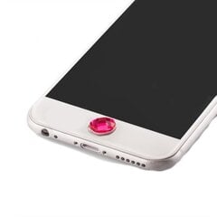 Painiketarrat Mocco Universal Home Button Sticker Decoration, sopii Apple iPhone / iPadille, vaaleanpunainen. hinta ja tiedot | Puhelimen osat ja korjaustyökalut | hobbyhall.fi