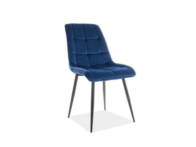4 tuolin setti Signal Meble Chic, vihreä/musta hinta ja tiedot | Ruokapöydän tuolit | hobbyhall.fi