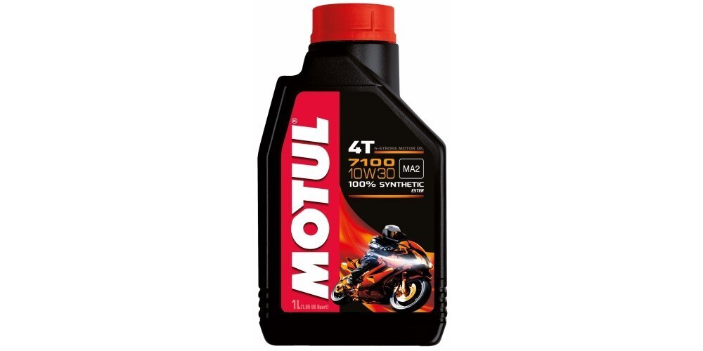 Õli MOTUL 7100 10W30 4T, 1L. hinta ja tiedot | Moottoriöljyt moottoripyörille | hobbyhall.fi