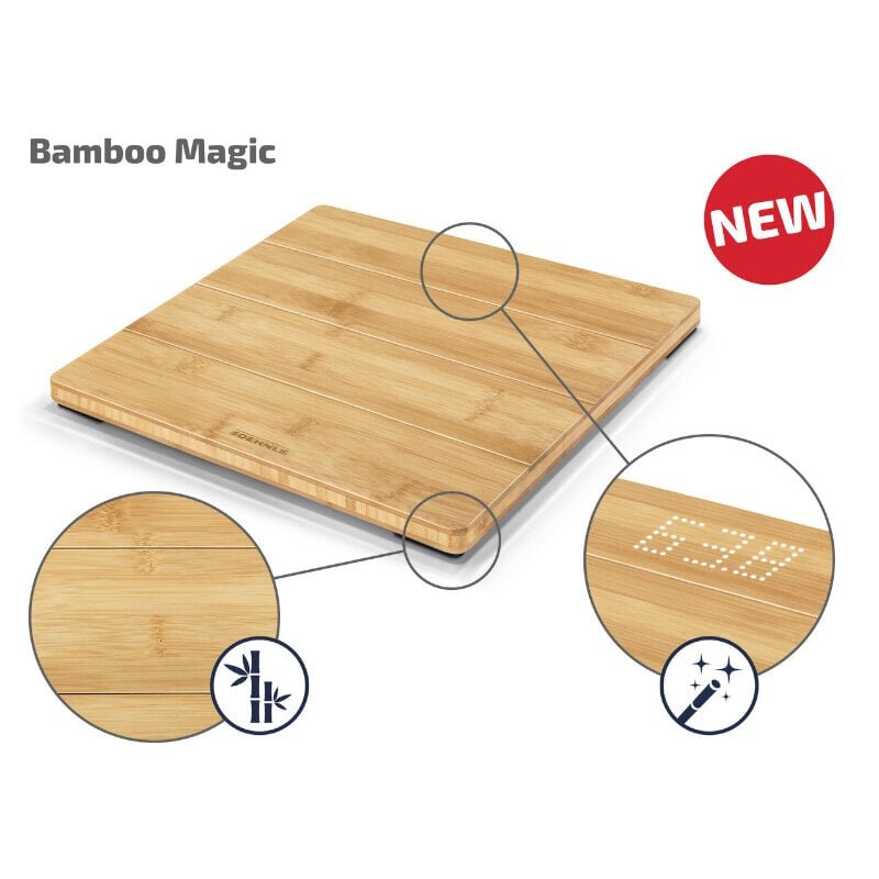 Elektroninen vaaka Sense Bamboo Magic hinta ja tiedot | Vaa'at | hobbyhall.fi