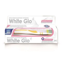 Valkaiseva hammastahna herkille hampaille White Glo Sensitive Forte+ 150 g hinta ja tiedot | White Glo Hygieniatuotteet | hobbyhall.fi