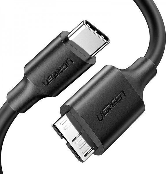 USB SuperSpeed-kaapeli, 1 m, musta hinta ja tiedot | Kaapelit ja adapterit | hobbyhall.fi