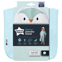 Pyyhe-poncho Tommee Tippee, sininen hinta ja tiedot | Kylpyvälineet | hobbyhall.fi