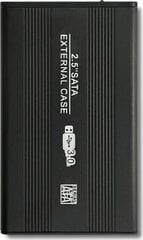 Qoltec ulkoinen kovalevykotelo HDD / SSD 2.5" SATA3 USB 3.0 | Musta hinta ja tiedot | Qoltec Tietokoneet ja pelaaminen | hobbyhall.fi