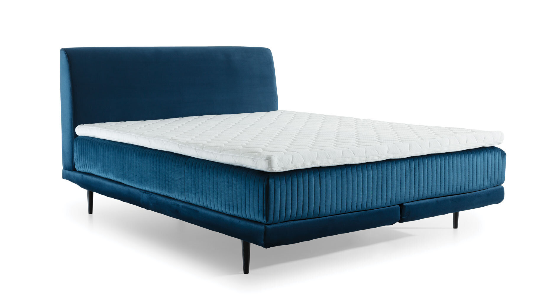 Sänky NORE Asteria 160x200 cm, tummansininen hinta ja tiedot | Sängyt | hobbyhall.fi
