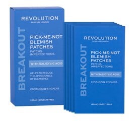 Naamio-aknelaastari Revolution Skincare Pick-Me-Not, 60 kpl. hinta ja tiedot | Kasvonaamiot ja silmänalusaamiot | hobbyhall.fi