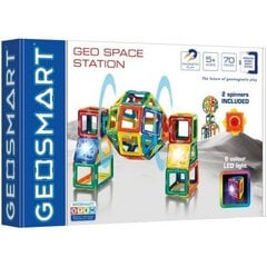 Magneettinen Rakennussetti GeoSmart Geo Space Station 70 osaa hinta ja tiedot | LEGOT ja rakennuslelut | hobbyhall.fi