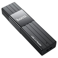 Hoco HB20 USB 2.0 2in1 -muistikortinlukija hinta ja tiedot | Adapterit | hobbyhall.fi