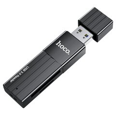Hoco HB20 USB 3.0 2in1 -muistikortinlukija hinta ja tiedot | Hoco Tietokoneet ja pelaaminen | hobbyhall.fi