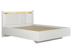 Sänky BRW Alameda A 160x200 cm, valkoinen hinta ja tiedot | Sängyt | hobbyhall.fi