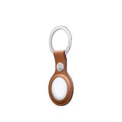 AirTag Leather Key Ring - Saddle Brown hinta ja tiedot | Puhelintelineet | hobbyhall.fi