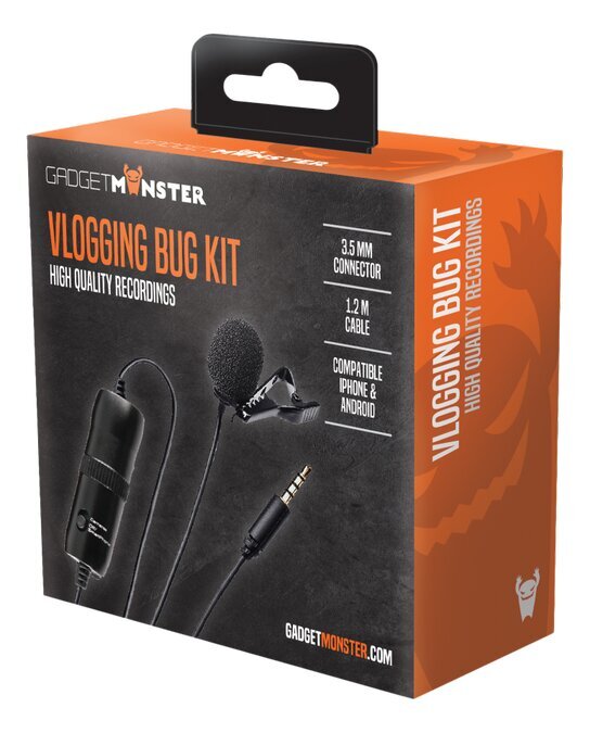 Kiinnitettävä mikrofoni gadgetMonster GDM-1024 hinta ja tiedot | Mikrofonit | hobbyhall.fi