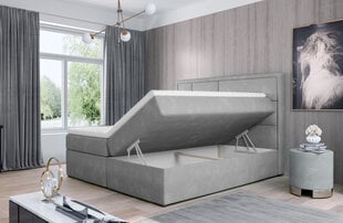 Sänky NORE Meron 24, 180x200 cm, musta hinta ja tiedot | Sängyt | hobbyhall.fi