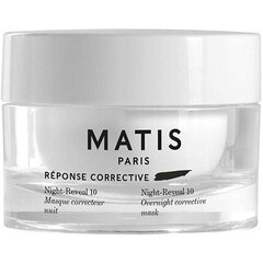 Matis Reponse Corrective Night Face Mask, 50 ml hinta ja tiedot | Kasvonaamiot ja silmänalusaamiot | hobbyhall.fi