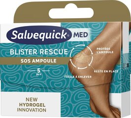Jalan rakkulalaastarit Salvequick Blister Rescue 360 Protective Care, 5 kpl hinta ja tiedot | Ensiapu ja hygienia | hobbyhall.fi