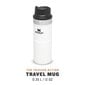 Termosmuki The Trigger-Action Travel Mug Classic 0,35 l, valkoinen hinta ja tiedot | Termoskannut ja termosmukit | hobbyhall.fi