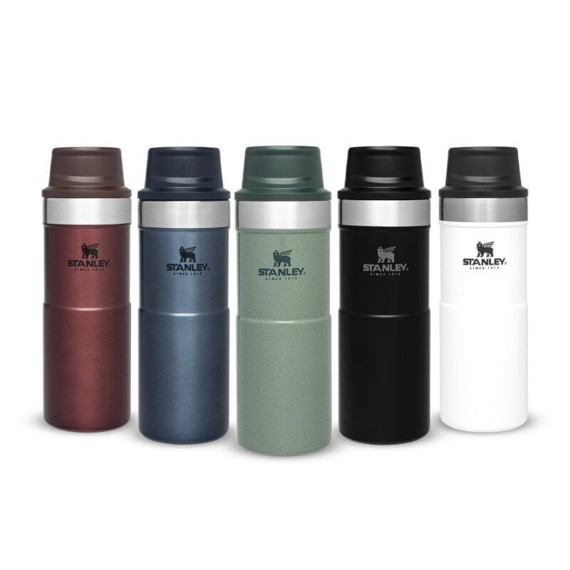 Termosmuki The Trigger-Action Travel Mug Classic 0,35 l, valkoinen hinta ja tiedot | Termoskannut ja termosmukit | hobbyhall.fi