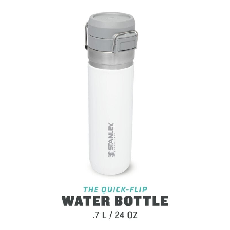 Termospullo The Quick Flip Water Bottle Go 0,71 l, valkoinen hinta ja tiedot | Termoskannut ja termosmukit | hobbyhall.fi