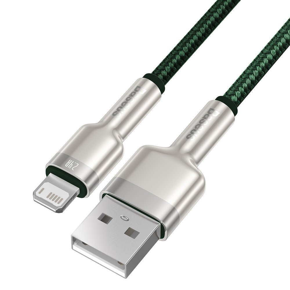 -Kaapeli Baseus Cafule Series USB IP 2.4A 2m, musta hinta ja tiedot | Puhelinkaapelit | hobbyhall.fi