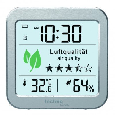 Sääasema Technoline WL 1020 (mittaa CO2) hinta ja tiedot | Sääasemat, lämpö- ja kosteusmittarit | hobbyhall.fi