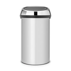 Roskakori, Touch Bin 60L Metallinharmaa hinta ja tiedot | Roska-astiat | hobbyhall.fi