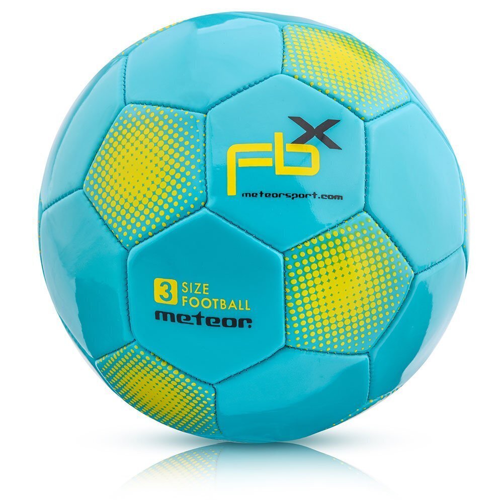 Jalkapallopallo Meteor FBX, koko 3, sininen hinta ja tiedot | Jalkapallot | hobbyhall.fi