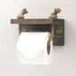WC-paperiteline hyllyllä Kalune Design 792, ruskea hinta ja tiedot | Kylpyhuoneen sisustus | hobbyhall.fi