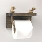 WC-paperiteline hyllyllä Kalune Design 792, ruskea hinta ja tiedot | Kylpyhuoneen sisustus | hobbyhall.fi