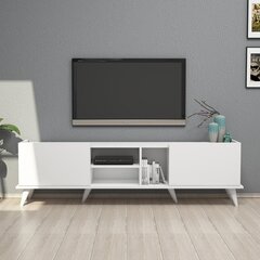 TV-taso Kalune Design 389, 180 cm, valkoinen hinta ja tiedot | TV-tasot | hobbyhall.fi