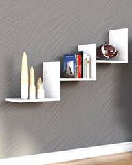 Seinähylly Kalune Design Wall Shelf 835 (IV), 60 cm, valkoinen hinta ja tiedot | Hyllyt | hobbyhall.fi