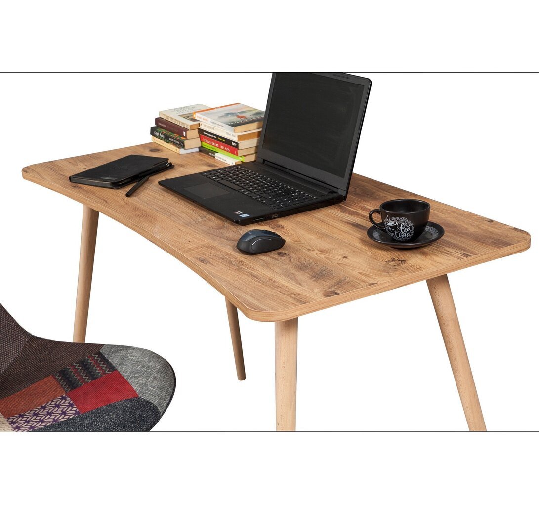 Kirjoituspöytä Kalune Design 869 (II), ruskea hinta ja tiedot | Tietokonepöydät ja työpöydät | hobbyhall.fi