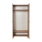 Vaatekaappi Kalune Design Wardrope 869 (IV), 90 cm, tammi hinta ja tiedot | Kaapit | hobbyhall.fi